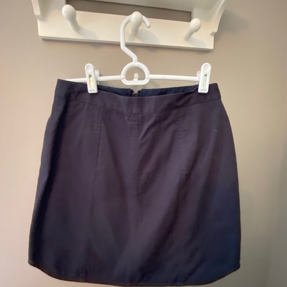 BCBG MaxAzria Navy Skirt - Picture 2 of 3